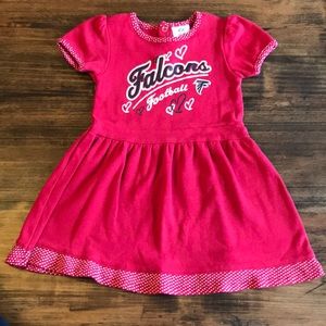 Girls Atlanta Falcons dress